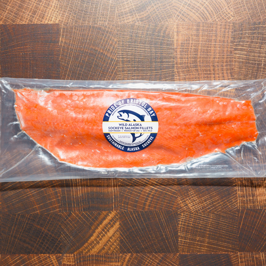 SOCKEYE SALMON FILLETS - SHIPPED DIRECT TO YOUR DOOR
