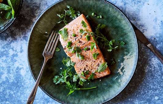 Pan-Roasted Salmon With Jalapeño