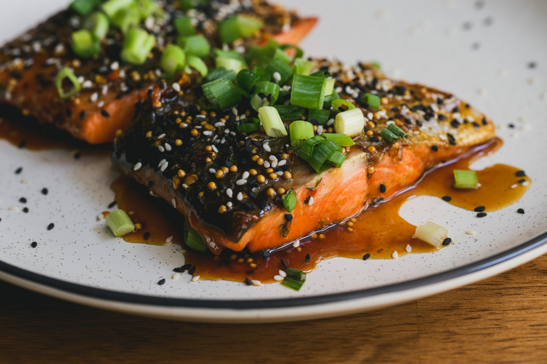 Honey Mustard Soy Glazed Sockeye