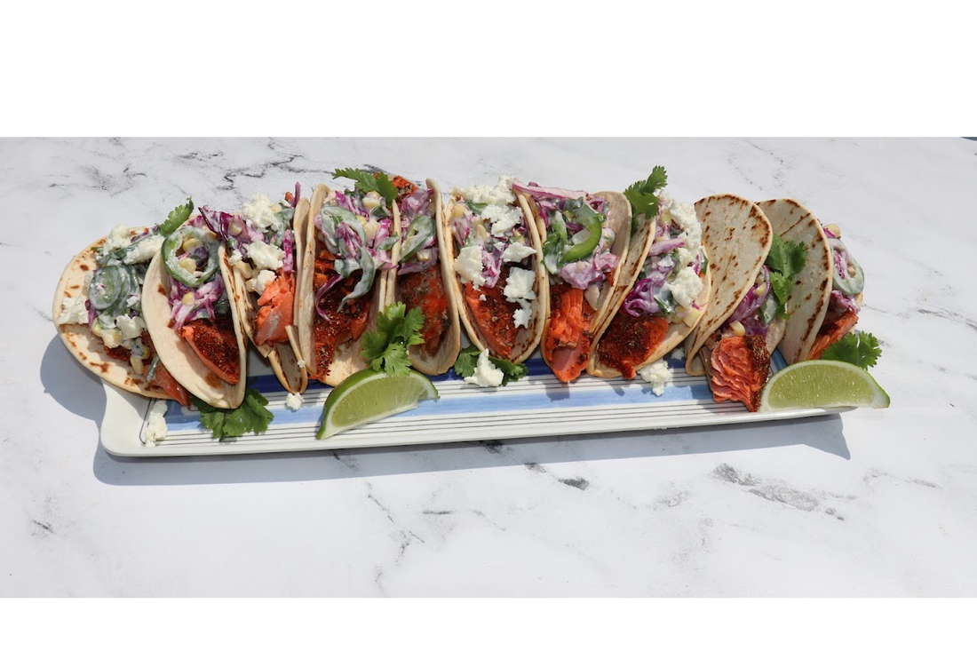 Sockeye Salmon Street Tacos
