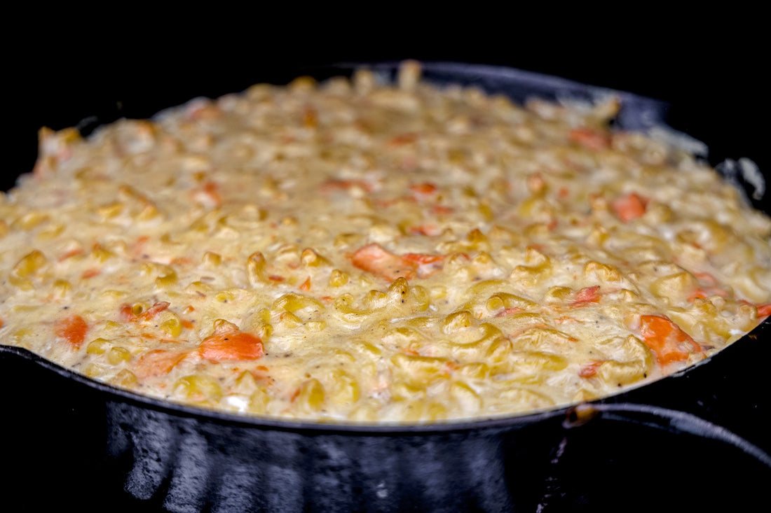 State Fair Salmon Mac & Cheese
