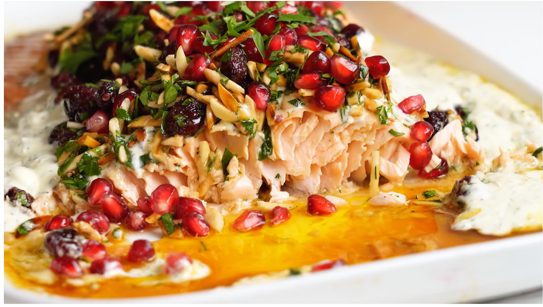 Festive Baked Salmon!