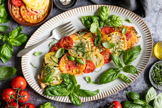 Tomato and Basil Salmon