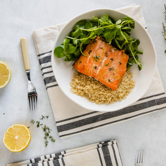 Easy Honey Mustard Salmon
