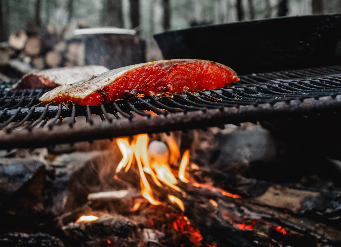 The Kurian's Classic Campfire Salmon