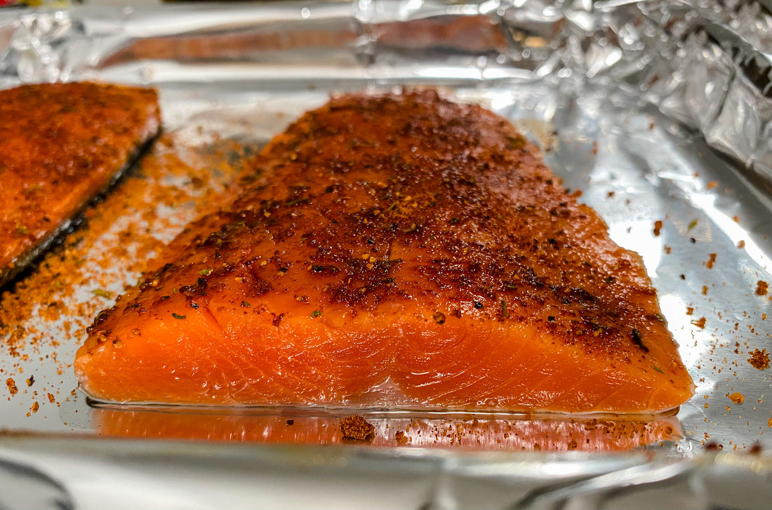 Easy Sweet + Smoky Baked Salmon