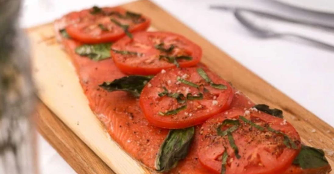 Tomato Basil Salmon