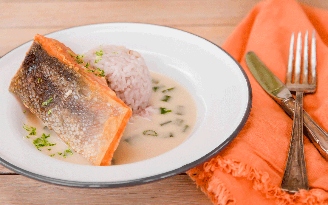 Coconut Lime Salmon