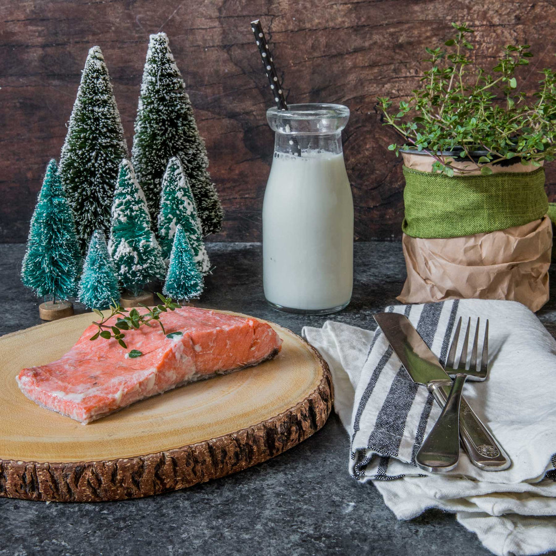 Wild Salmon Poached in Milk Recipe