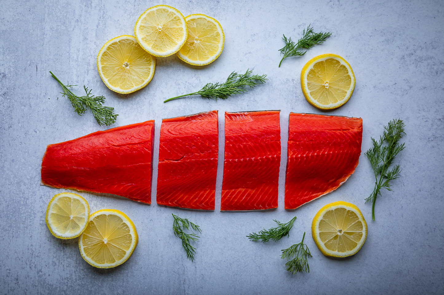 SUN VALLEY, ID - SALMON FILLETS 10 LB